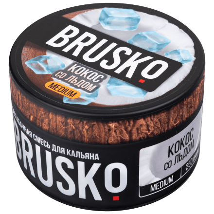 Смесь Brusko Medium - Кокос со Льдом (250 грамм) купить в Владивостоке