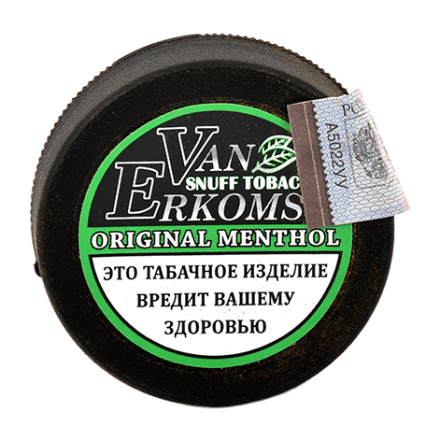 Нюхательный табак Van Erkoms - Original Menthol (10 грамм) купить в Владивостоке