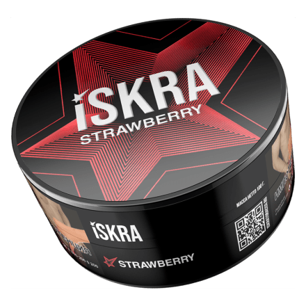 Табак Iskra - Strawberry (Клубника, 100 грамм) купить в Владивостоке