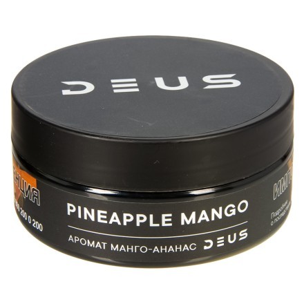 Табак Deus - Pineapple Mango (Ананас и Манго, 100 грамм) купить в Владивостоке