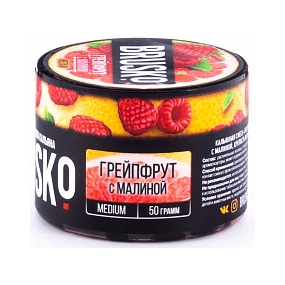 Смесь Brusko Medium - Грейпфрут с Малиной (50 грамм) купить в Владивостоке