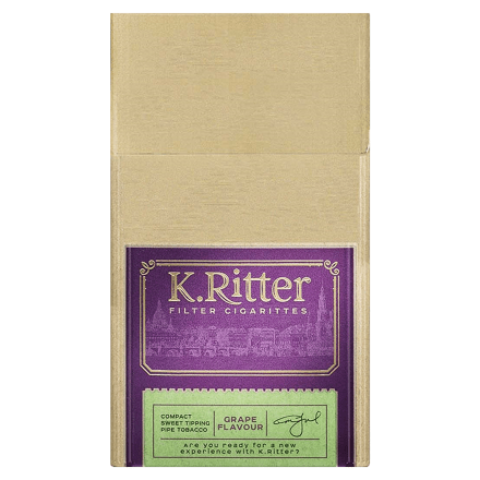 Сигариты K.Ritter - Grape Compact (Виноград, 20 штук) купить в Владивостоке
