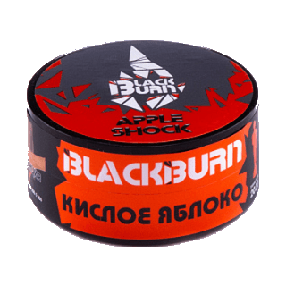 Табак BlackBurn - Apple Shock (Кислое Яблоко, 25 грамм) купить в Владивостоке