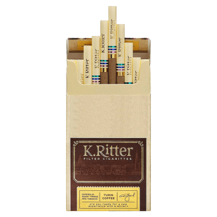 Сигариты K.Ritter - Turin Coffee SuperSlim (Туринский Кофе, 20 штук) купить в Владивостоке