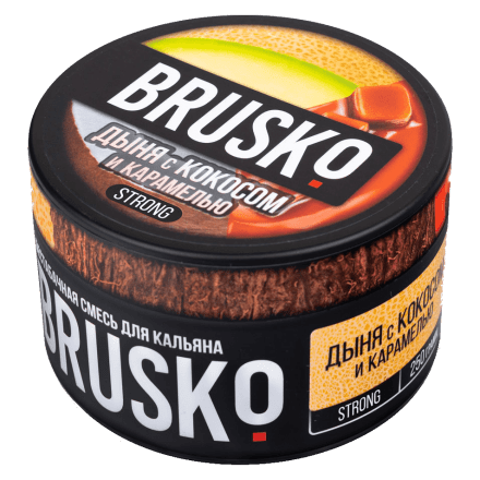 Смесь Brusko Strong - Дыня с Кокосом и Карамелью (250 грамм) купить в Владивостоке
