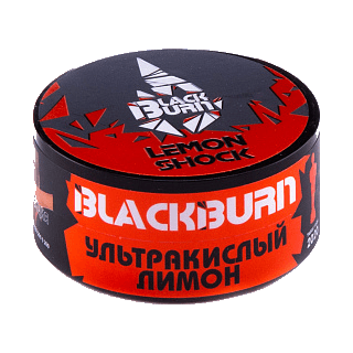 Табак BlackBurn - Lemon Shock (Кислый Лимон, 25 грамм) купить в Владивостоке