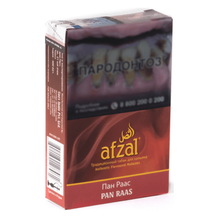 Табак Afzal - Pan Raas (Индийская Газировка, 40 грамм) купить в Владивостоке