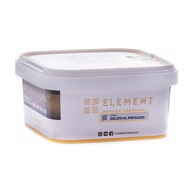 Табак Element Воздух - Gelato Al Pistaccio (Фисташковое Мороженое, 200 грамм) купить в Владивостоке