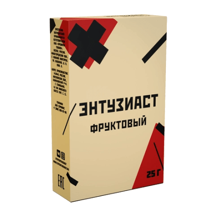 Табак Энтузиаст - Фруктовый (25 грамм) купить в Владивостоке