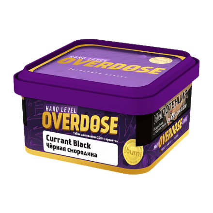 Табак Overdose - Currant Black (Чёрная Смородина, 200 грамм) купить в Владивостоке