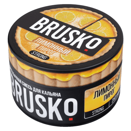 Смесь Brusko Strong - Лимонный Пирог (250 грамм) купить в Владивостоке