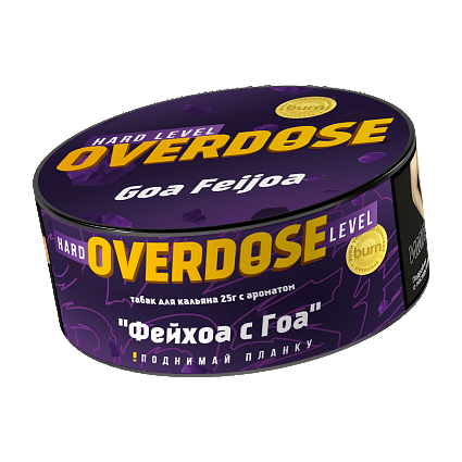 Табак Overdose - Goa Feijoa (Фейхоа с Гоа, 25 грамм) купить в Владивостоке