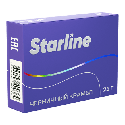 Табак Starline - Черничный Крамбл (25 грамм) купить в Владивостоке