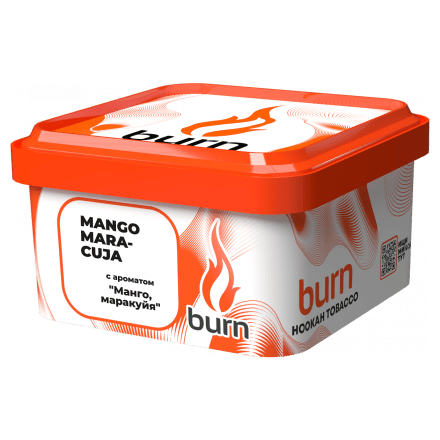 Табак Burn - Mango Maracuja (Манго и Маракуйя, 200 грамм) купить в Владивостоке