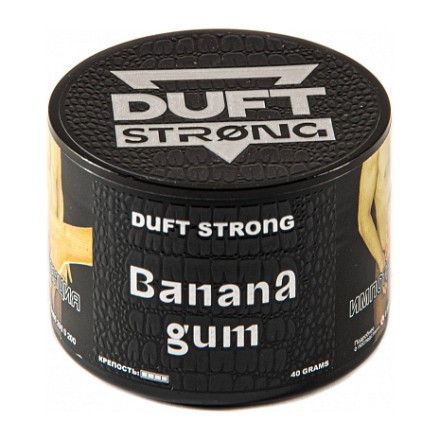 Табак Duft Strong - Banana Gum (Банановая Жвачка, 40 грамм) купить в Владивостоке