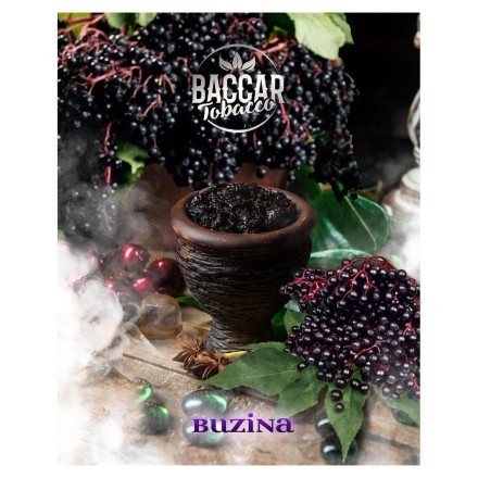 Табак Baccar Tobacco - Buzina (Бузина, 100 грамм) купить в Владивостоке
