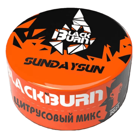 Табак BlackBurn - Sundaysun (Цитрусовый Микс, 25 грамм) купить в Владивостоке