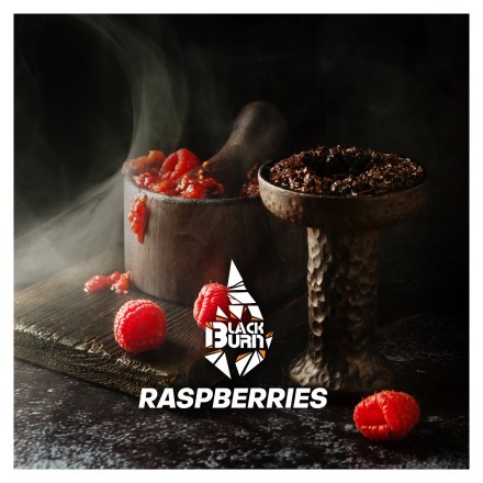 Табак BlackBurn - Raspberries (Малина, 100 грамм) купить в Владивостоке