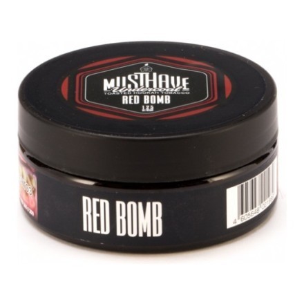 Табак Must Have - Red Bomb (Красная Бомба, 125 грамм) купить в Владивостоке