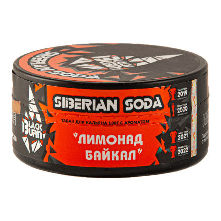 Табак BlackBurn - Siberian Soda (Лимонад Байкал, 100 грамм) купить в Владивостоке