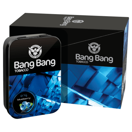 Табак Bang Bang - Черника (Blueberry, 100 грамм) купить в Владивостоке
