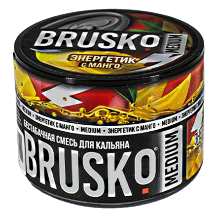 Смесь Brusko Medium - Энергетик с Манго (250 грамм) купить в Владивостоке