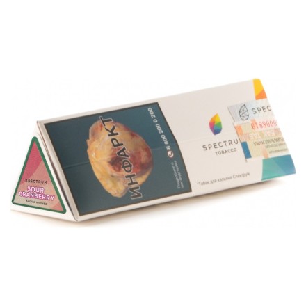 Табак Spectrum - Sour Cranberry (Кислая Клюква, 200 грамм) купить в Владивостоке