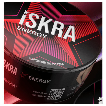 Табак Iskra - Energy (Энергетик, 100 грамм) купить в Владивостоке