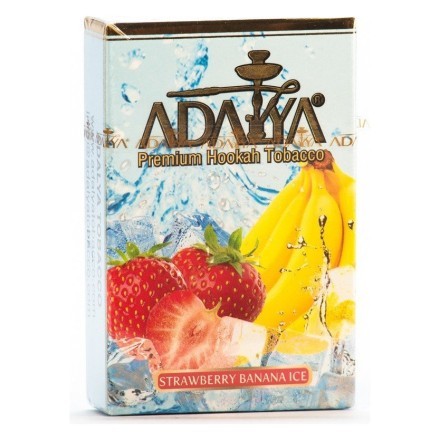 Табак Adalya - Strawberry Banana Ice (Ледяная Клубника и Банан, 20 грамм, Акциз) купить в Владивостоке