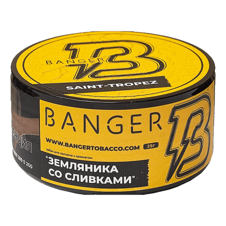 Табак Banger - Saint-Tropez (Земляника со Сливками, 25 грамм) купить в Владивостоке