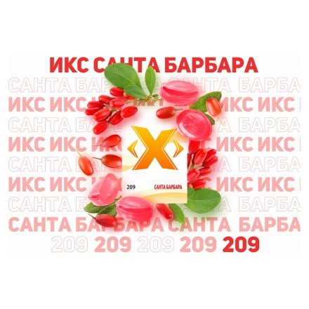 Табак Икс - Санта Барбара (Барбарис, 50 грамм) купить в Владивостоке