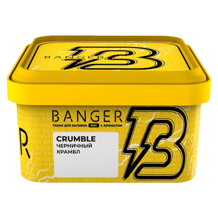Табак Banger - Crumble (Черничный Крамбл, 200 грамм) купить в Владивостоке