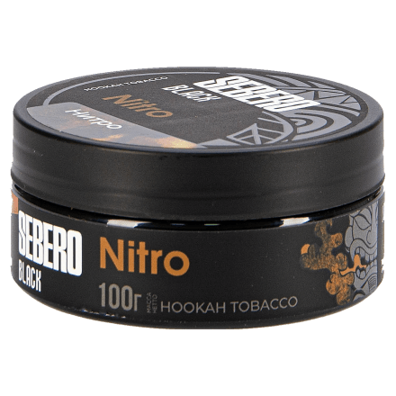 Табак Sebero Black - Nitro (Нитро, 100 грамм) купить в Владивостоке