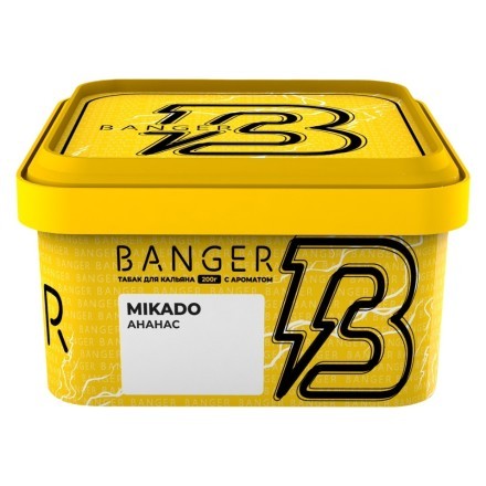 Табак Banger - Mikado (Ананас, 200 грамм) купить в Владивостоке