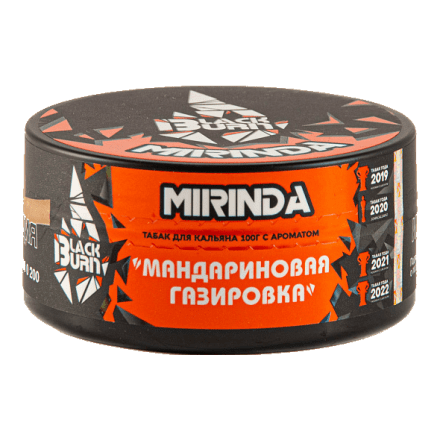 Табак BlackBurn - Mirinda (Мандариновая Газировка, 100 грамм) купить в Владивостоке