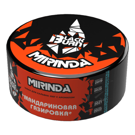 Табак BlackBurn - Mirinda (Мандариновая Газировка, 100 грамм) купить в Владивостоке