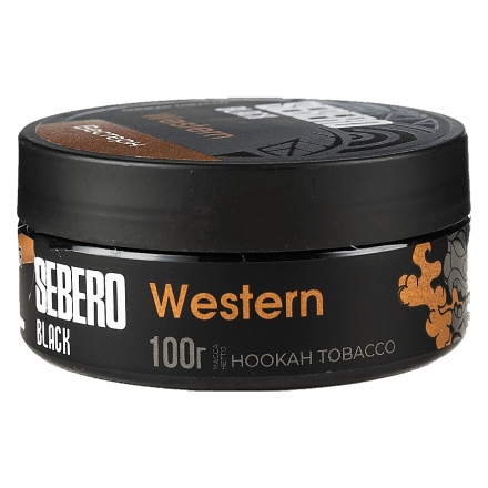 Табак Sebero Black - Western (Вестерн, 100 грамм) купить в Владивостоке