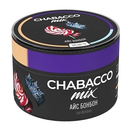 Смесь Chabacco MIX MEDIUM - Ice Bonbon (Айс Бонбон, 50 грамм) купить в Владивостоке