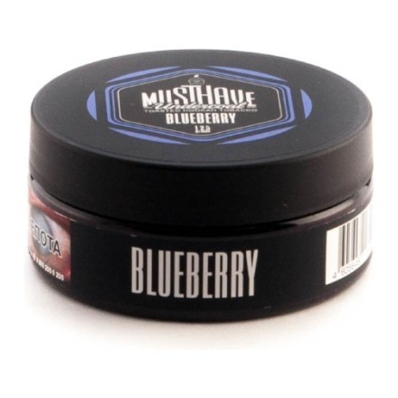 Табак Must Have - Blueberry (Черника, 125 грамм) купить в Владивостоке