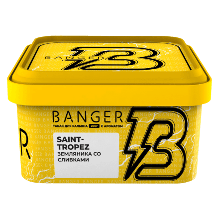 Табак Banger - Saint-Tropez (Земляника со Сливками, 200 грамм) купить в Владивостоке