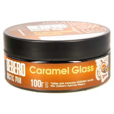 Табак Sebero Arctic Mix - Caramel Glass (Карамел Гласс, 100 грамм) купить в Владивостоке