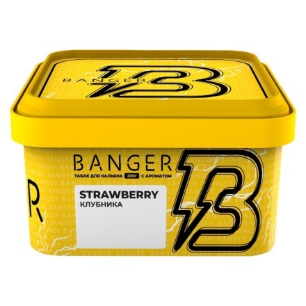 Табак Banger - Strawberry (Клубника, 200 грамм) купить в Владивостоке