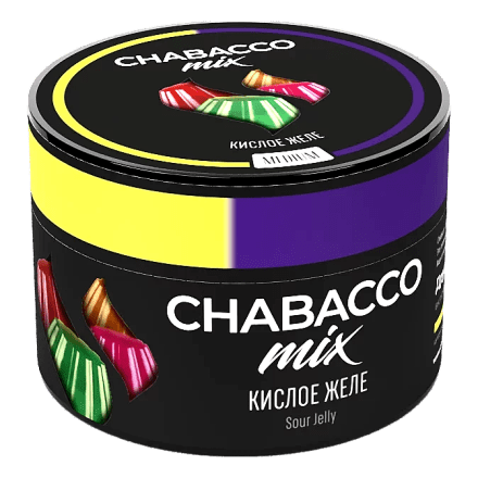 Смесь Chabacco MIX MEDIUM - Sour Jelly (Кислое Желе, 50 грамм) купить в Владивостоке