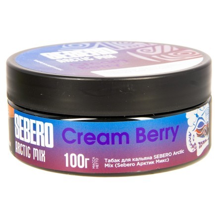 Табак Sebero Arctic Mix - Cream Berry (Крем Берри, 100 грамм) купить в Владивостоке