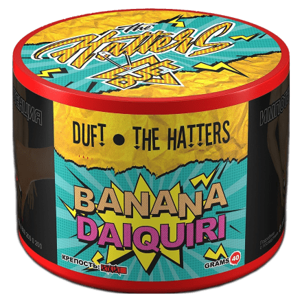 Табак Duft The Hatters - Banana Daiquiri (Банановый Дайкири, 40 грамм) купить в Владивостоке