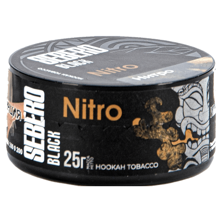 Табак Sebero Black - Nitro (Нитро, 25 грамм) купить в Владивостоке