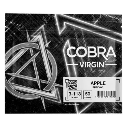 Смесь Cobra Virgin - Apple (3-113 Яблоко, 50 грамм) купить в Владивостоке