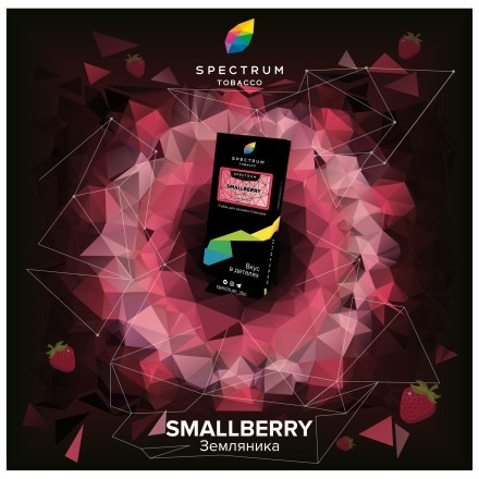 Табак Spectrum Hard - Smallberry (Земляника, 40 грамм) купить в Владивостоке