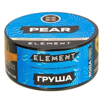 Табак Element Вода - Pear NEW (Груша, 25 грамм) купить в Владивостоке