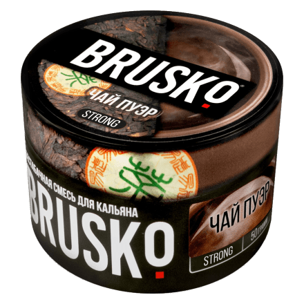 Смесь Brusko Strong - Чай Пуэр (50 грамм) купить в Владивостоке